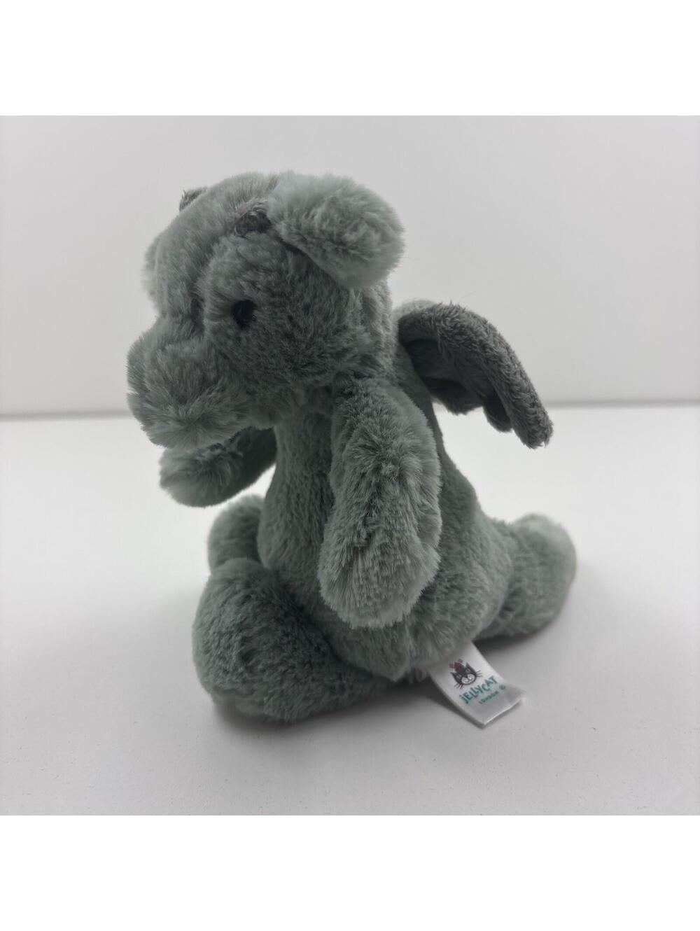 JELLYCAT Little/Small Bashful Dragon Plush Rare Authentic Like New